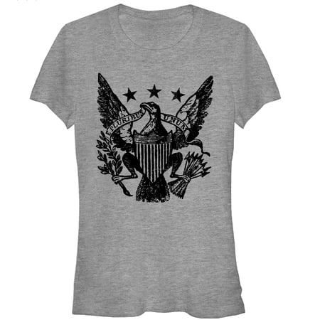 Lost Gods Juniors E Pluribus Unum America Eagle T Shirt