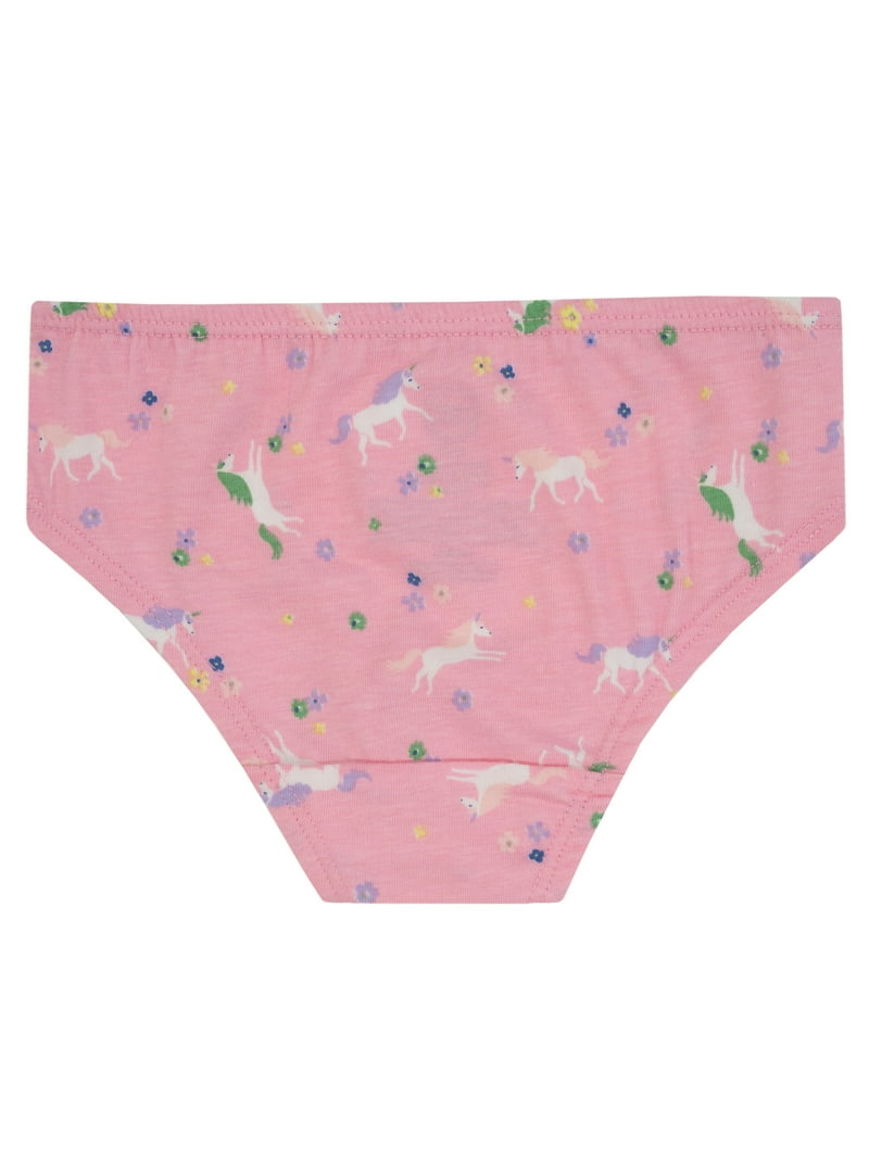 Wonder Nation Toddler Girl's Hipster Underwear, 10-Pack