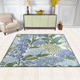 thumbnail image 2 of Yayeee Area Rugs for Living Room 6.7'x4.8' Non Slip Washable Bedroom Floor Carpet, Vibrant Hydrangeas Pattern, 2 of 5