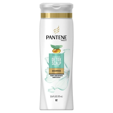 Essential Damage Care - Pantene Pro-V Damage Detox Scalp Care Shampoo, 12.6 fl oz