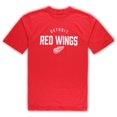 thumbnail image 2 of Men's Detroit Red Wings Red/Heather Gray Big & Tall T-Shirt & Pants Lounge Set, 2 of 3