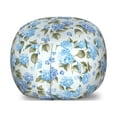 thumbnail image 1 of Flower Storage Toy Bag Chair, Hydrangea Flowers over Soft Background Wedding Bridal Design, Stuffed Animal Organizer Washable Bag, Small Size, Pale Blue Reseda Green, by Ambesonne, 1 of 3