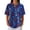 #02 Sky Blue, variant on Usa Flag 250 Years Of Freedom Shirts for Women United States Stars and Stripes Print Button Down V-Neck Polo Shirts Independence Day Classic Fit Stretchy Daily Summer Tees,3XL,#02 Red