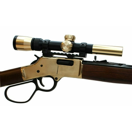 Brass Rifle Scope - Extended - For Henry Big Boy & Henry Lever Action Rifles