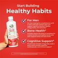 thumbnail image 4 of MaryRuth's USDA Organic Men's Multivitamin Liposomal for Energy Support, Immunity, Metabolism, Overall Health, Vanilla Peach Flavor, 15.22 fl oz, 4 of 11