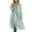 Gray, variant on Njoeus Women Cotton Linen Long Shirt Dress Causal Button Up Rolled-Up Sleeve Loose Tunic Dresses S-4XL