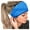 Blue, variant on Head Bands for Women's Hair Elastic Print Wrap Headbands