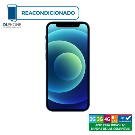 Smartphone Apple iPhone 12 Mini 64GB Azul Reacondicionado