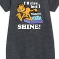 thumbnail image 2 of Garfield - Rise But Won't Shine - Toddler And Youth Girls Fleece Dress, 2 of 4