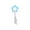 A001- Blue, variant on Interactive Dog Toys Dog Chew Toys for Small Dogs 8 Inch Small Dog Toys for Small Breed Puppy Oral Toys for Puppies Dog Dental Care Pink, 1 Pack