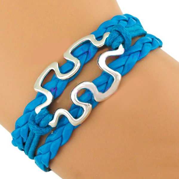 F.S. Autism Awareness Puzzle Piece Bracelet - Walmart.ca