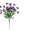 Deep Violet & Purple, variant on Aximioll 15.74 x 8.66 in Artificial Floral Garland Bushes, Rows of Pink and Purple Blooms with Dense Foliage on Branching Stems, Botanical Bush Bundle for Tabletop Vases
