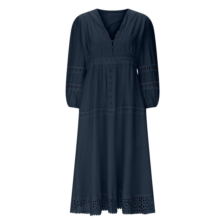 slim fit dress slacks Wendy Flare Lace Dress – Josie's Boutique & Western Wear main image 0