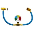 thumbnail image 1 of Dosaele Kit de Recharge de Réfrigérant R134A avec Jauge - Tuyau de Charge en Métal/cuivre pour Climatiseurs et Purificateurs Sans Alimentation Tube Souple, 1 of 6