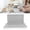 White, variant on Yajisi Dog Training Toilet with Wall Column, Portable Puppy Mesh Potty Tray for Large Small Medium Pets, White (20 x 15 inches / 51 x 38 cm) [cite: 36]