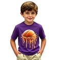 thumbnail image 3 of Chandail Garçon Col Rond Manches Courtes Chandails Garçon T-Shirt Tout-Petit Cadeaux Garçon Âge 8-9 Ans, 3 of 3
