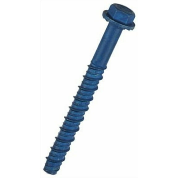 Tapcon 5/16 in. Dia. x 3 in. L Steel Hex Head Concrete Screw Anchor 15 pk