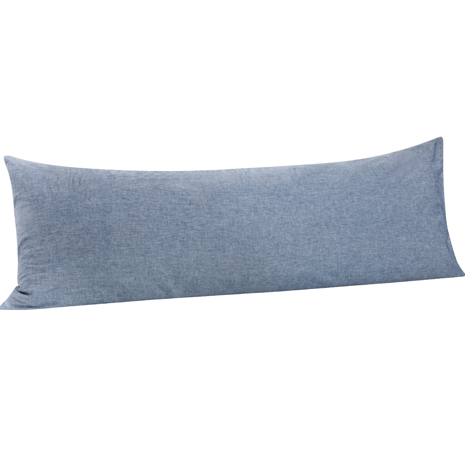 NTBAY Washed Cotton Body Pillow Case, Envelope Closure Body Pillow