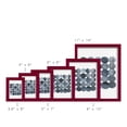 thumbnail image 3 of Blue Grey Density I -Framed Print w/glass-Cherry Red, 3 of 8