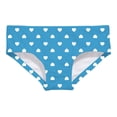 thumbnail image 5 of Kids Girls Solid Color Swim Bottoms Triangle Bikini Briefs Swimwear Gymnastics Dance Sports Underpants, 5 of 8