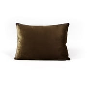 College Living Standard-Size Memory Foam Pillow, Chocolate