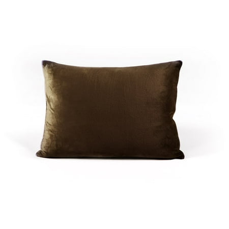 College Living Standard-Size Memory Foam Pillow, Chocolate