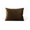 College Living Standard-Size Memory Foam Pillow, Chocolate