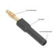 thumbnail image 3 of Conector Tipo Banana De 10 Piezas, Conector Macho De 4,0 Mm A Hembra De 2 Mm Con Buena Conductividad, Latón Duradero, Para Instrumentos De Prueba, 3 of 7