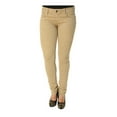 thumbnail image 2 of Vans Womens Denim Skinny Fit Jeans, Brown, Juniors, 1 Regular, 2 of 2