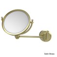 thumbnail image 4 of 8-in Wall Mounted Make-Up Mirror 2X Magnification in Satin Chrome, 4 of 5