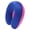 Red & Blue, variant on D-GROEE Inflatable Memory Foam Travel Pillow, U Shaped Neck Pillow, Ultra Soft Comfortable Cushion for Neck Support, Lightweight Headrest, Great for Airplane Chair, Car