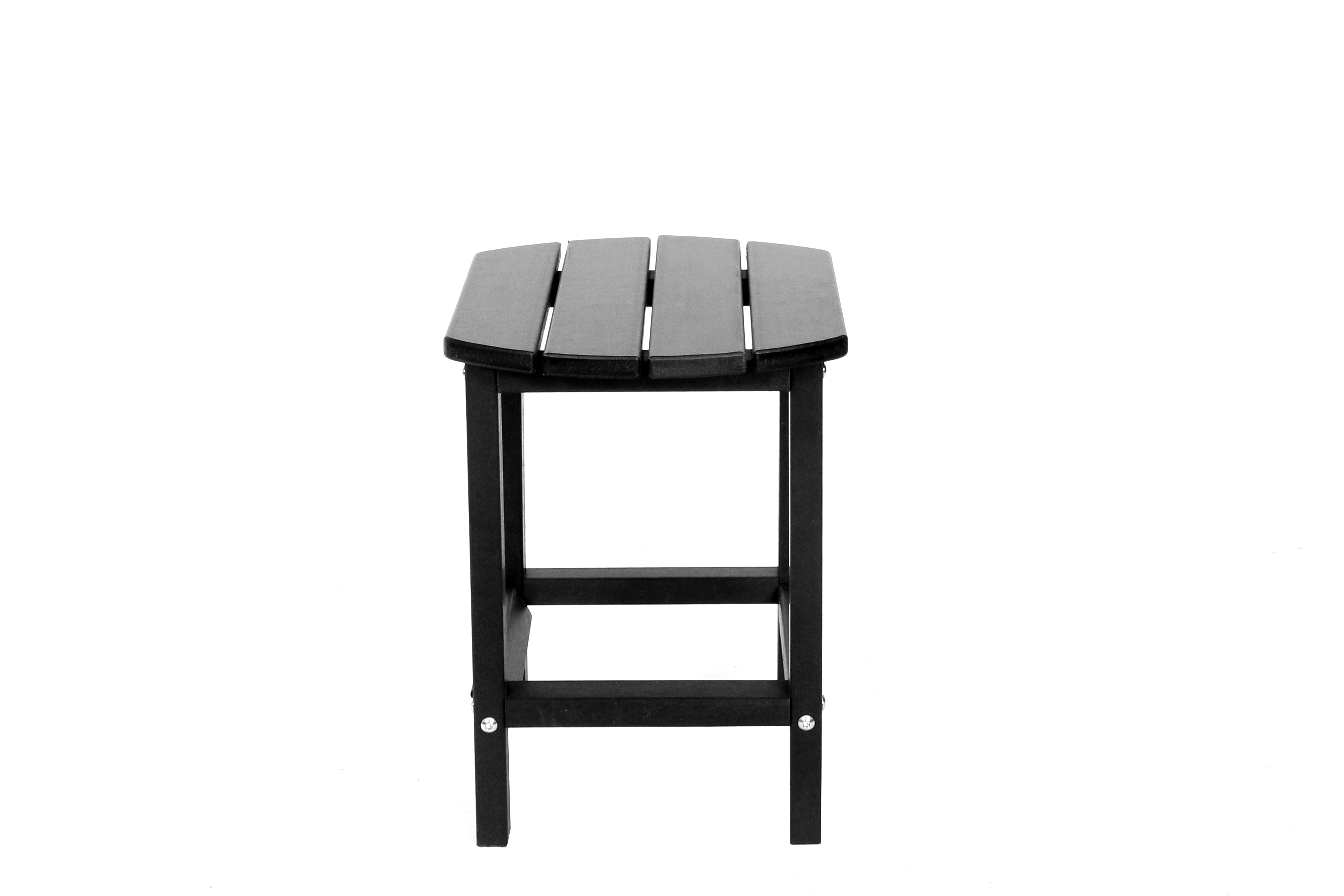 Outdoor Side Table, Patio Side Table, HDPE End Tables for Backyard Pool Porch Garden Lawn