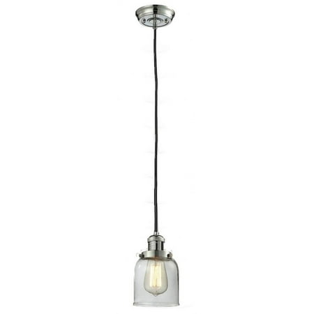 

Innovations Lighting 201C Small Bell Small Bell 5 Wide Mini Pendant - Nickel