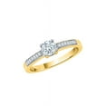 thumbnail image 2 of Diamond Engagement Ring in 10K Gold (5/8 cttw) (I-Color, SI3-I1 Clarity), 2 of 4