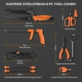 thumbnail image 5 of KastKing 8PC Fishing Tool Kit, Pliers, Knife, Lip Gripper Set SteelStream, 5 of 9