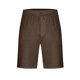 thumbnail image 5 of Pantalones Cortos de Cintura Elástica para Hombre Color Sólido Casual Beach Shorts de Verano con Botón, Algodón de Poliéster, 5 of 7