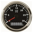 thumbnail image 1 of 85mm 3000RPM Tachometer with Hourmeter Truck Car Boat Diesel Engine Tacho Meter Sensor Gauge REV Counter with Backlight M16 M18, 1 of 7
