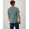 thumbnail image 3 of Hanes Unisex Garment Dyed Cotton T-Shirt Cypress Green M, 3 of 7