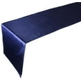 thumbnail image 2 of 10 Pcs Satin Table Runner Wedding Party Banquet Decoration&nbsp;12 x 108&nbsp;- Navy Blue, 2 of 6