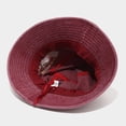 thumbnail image 4 of vigerkar United States 250th Anniversary Bucket Hat for Women Men America 1776 2026 Patrioticic USA Flag Hat (Wine, One Size）, 4 of 9