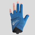 thumbnail image 1 of 3 dedos Glove de billar, cómodos accesorios de billar sin deslizamiento, guante de billar sin dedos de la mano izquierda para practicar deportes, Azul L, 1 of 8