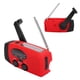 thumbnail image 2 of Radio de emergencia Bling Bling Con función NOAA ABS carga solar, 2 of 12