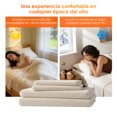 thumbnail image 3 of Sábanas Polar Térmica Suave y Calientita Juego Completo con Sábana de Cajón Matrimonial  Beige, 3 of 5