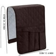 thumbnail image 2 of Boreal Craft Border Good Sofa Armrest Insert Bag Bedside Bag Table Side Bag Newspaper Remote Control Clutter Storage Bag Collapsible Fabric Storage Cubes Blanket Boxes Winter Clothes Storage Bedroom, 2 of 7