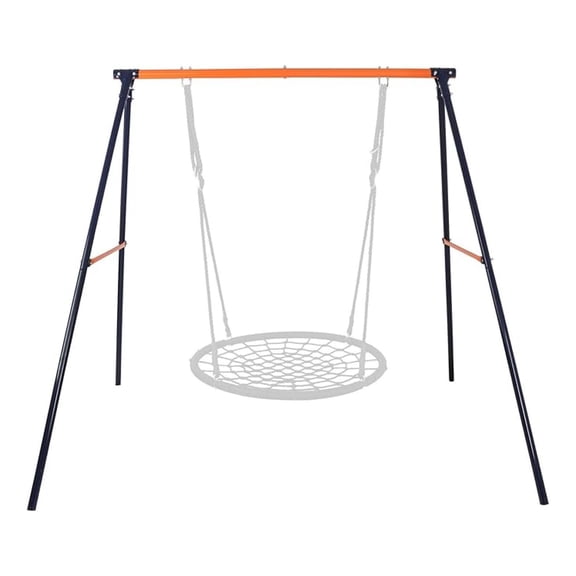 SONGMY Swing Stand Frame Heavy Duty - A Frame Swing Set for Backyard, 440lbs Weight Capacity, Hammock Chair Stand