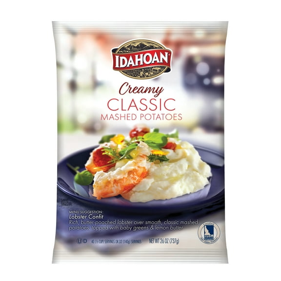 Idahoan® CREAMY Classic Mashed Potatoes, 26 oz (Pack of 12)