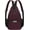 Wine Red, variant on Sling Backpack Travel Hiking Daypack, Crossbody Convertible Sling Bag with Front Pocket One Shoulder Chest Bag