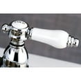 thumbnail image 3 of Kingston Brass KB1491BPL Bel-Air Two-Handle 2-Hole Deck Mount Bar Faucet in Polished Chrome, 3 of 7
