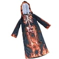 thumbnail image 2 of Disfraz De Túnica Con Capucha De De Llama Para De Disfraz De De L Colcomx traje de esqueleto de los niños de halloween, 2 of 8