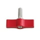 thumbnail image 2 of Abrazadera de Destornillador Yotijar de Aluminio con Soporte de Montaje Tornillos de Bloqueo M6 Rojo, 2 of 7